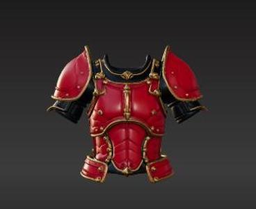 Intricate Heavy Armor Shoulder Guards - Custom 3D Print Bits for Formidable Futuristic Knights