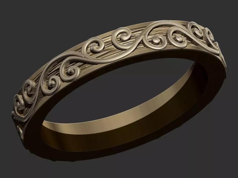 Arabesque Rococo Alliance Ring