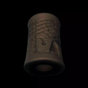 Temptation Adam and Eve Cylinder Seal - 3D Replica