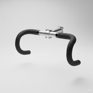 Minimalist Short Grips for Fixed Gear & Dropbar Handlebars - 3D Printable Bike Upgrade
