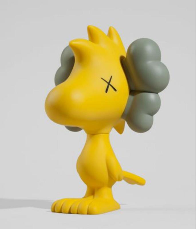 ⭐ KAWS Woodstock Vinyl Figure - Yellow Version (3D Figure)
