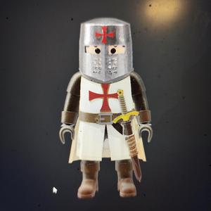 Knight Templar compatible Playmobil