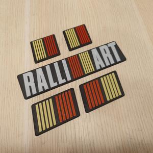 Mitsubishi Rally Art Logo Set