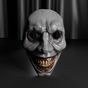 Horror Mask- STL file for 3D printing