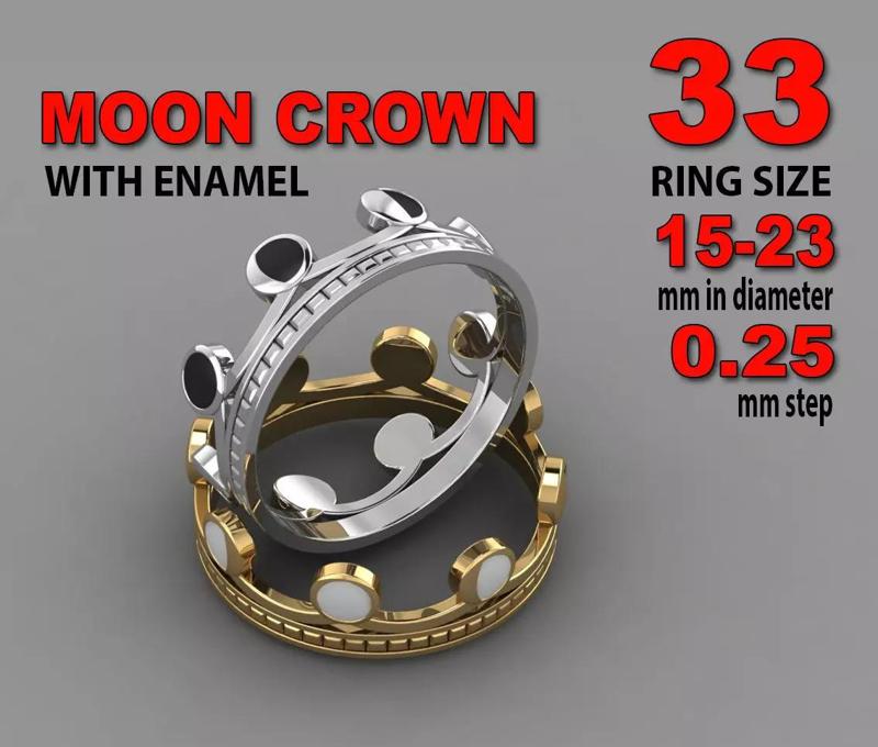 Moon Croun  33 Set rings v2