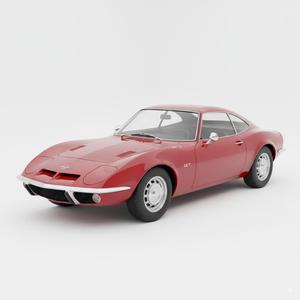 1968 Opel GT Classic Sports Car - Detailed 3D Printable Model for Collectors & Enthusiasts