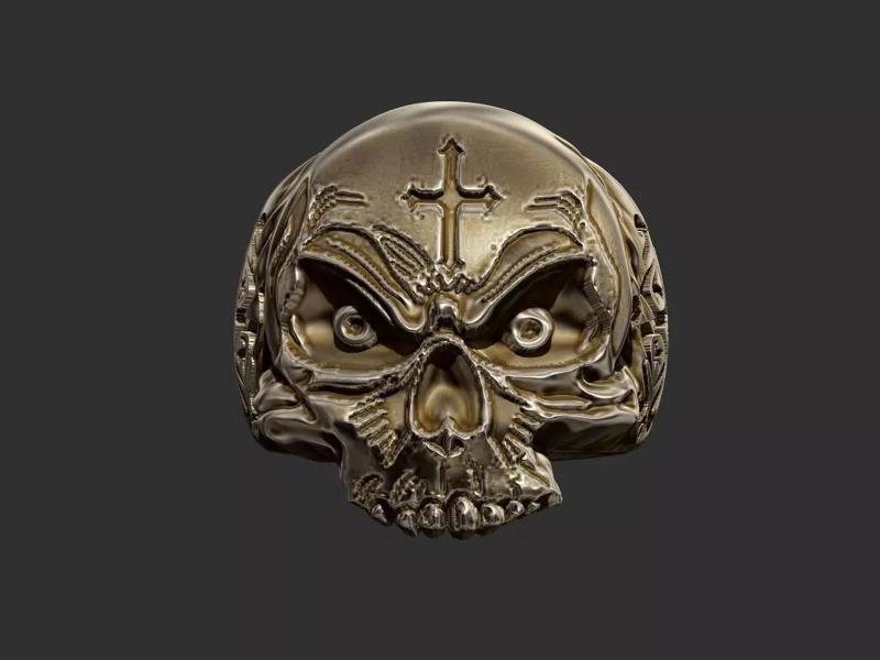Monster Skull Ring