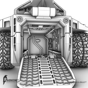 INTERIOR PACK FOR U220 KHARON APC - OPTION PART