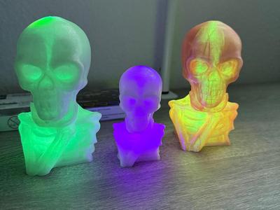 Glow Skelly Glowing Skeleton for Halloween