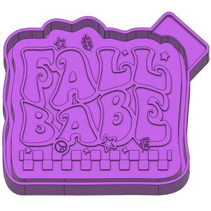 Fall Baby FRESHIE STL SILICONE MOLD HOUSING