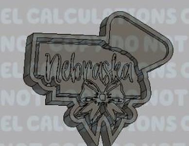 States with Bow Silicone Mold Housing - Nebraska