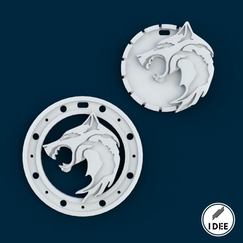 Lambert and Coën's School of the Wolf Medallion - The Witcher Netflix