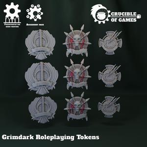Grimdark Roleplaying Tokens