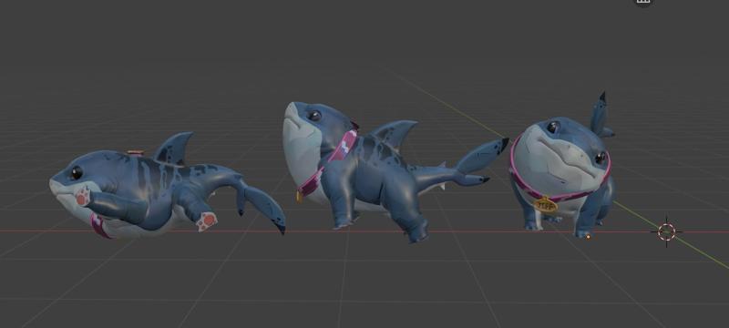 Jeff The Shark Marvel Rivals 3 poses