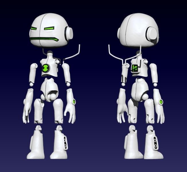 Echo echo - Ben 10 articulated