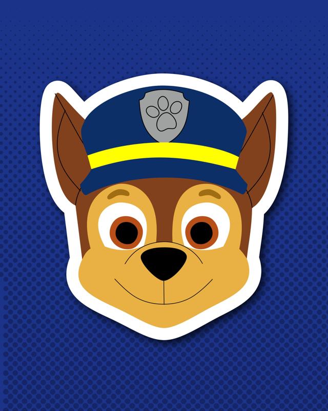 Chase Paw patrol Paw patrol Fondant Cutter