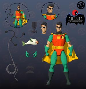 Robin animated series action figure