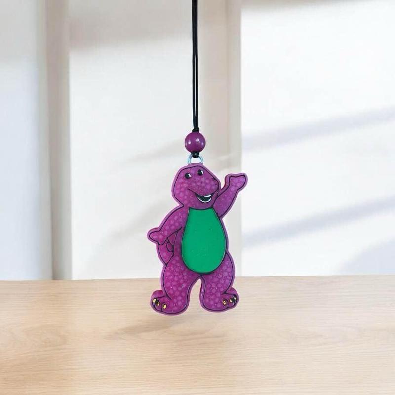 Barney the Dinosaur Freshie Mold - 3D Model Mold Box for Silicone Freshie Moulds