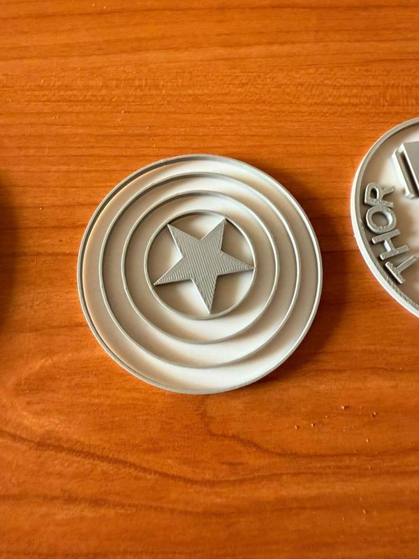 captain america coaster