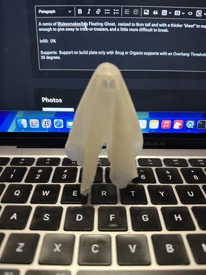 Floating Ghost Halloween Decoration Remix