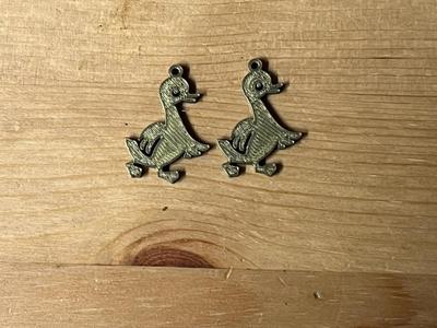duck earrings