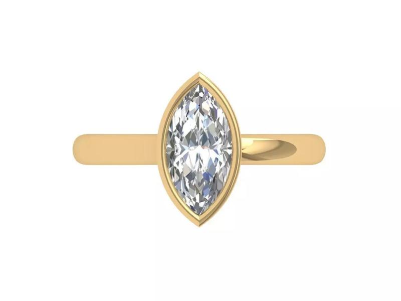 Marquise Wedding band