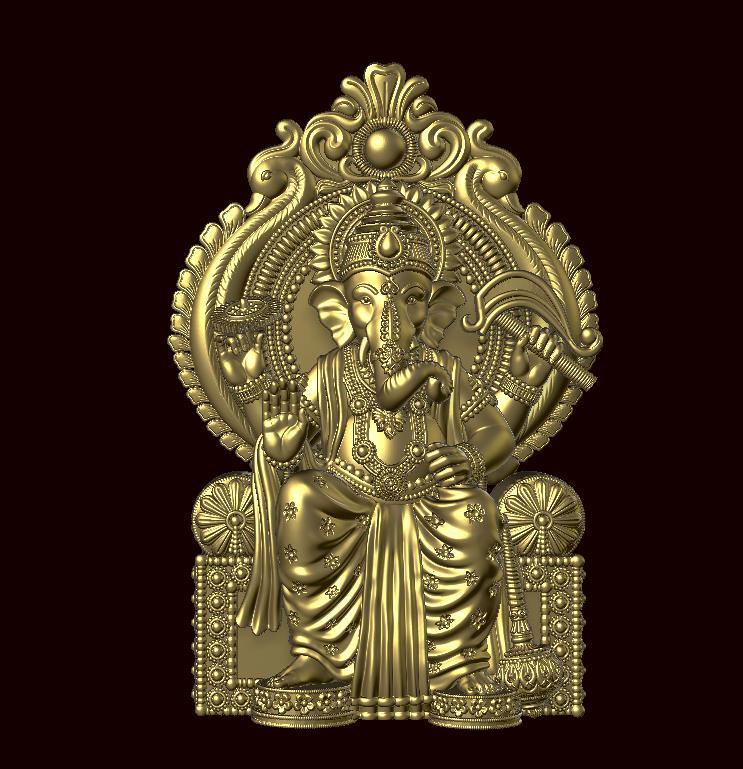 LORD GANESHA HD MODEL