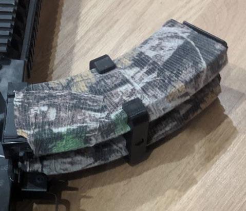 DUAL MAGAZINE HOLDER FOR AK47, AK74