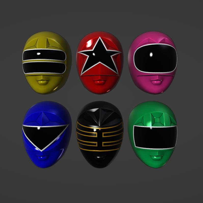 Zeoranger Helmet set