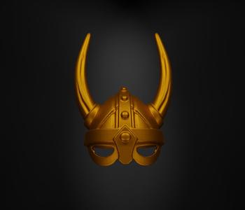 Viking Face Helmet Gladiator Face Mask - Gladiator Armor Part 3D print model