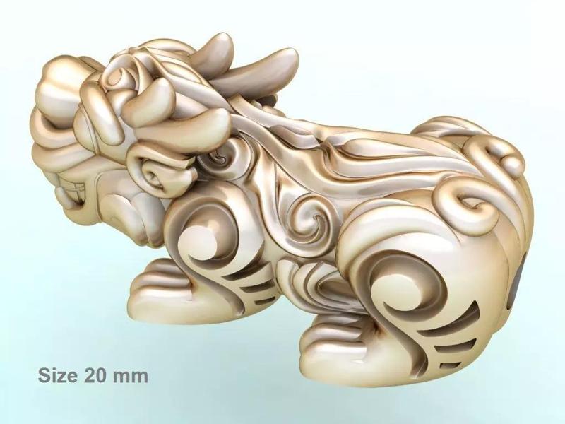 Pixiu  Bracelet - Unicorn  bracelet - N735 Size 20 mm
