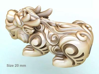 Pixiu  Bracelet - Unicorn  bracelet - N735 Size 20 mm