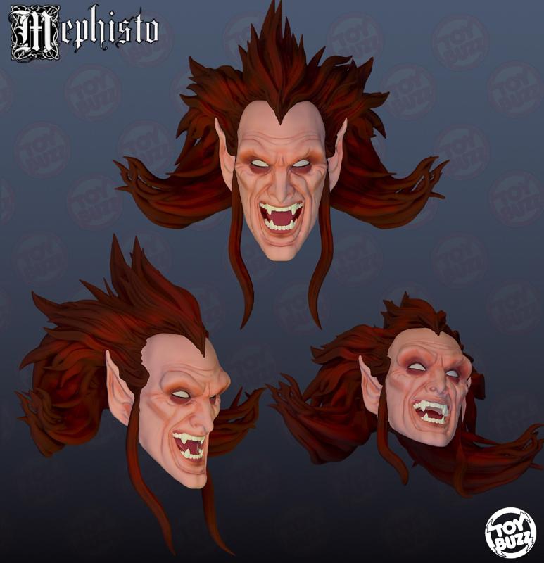 Mephisto marvel legends custom head (Modern)