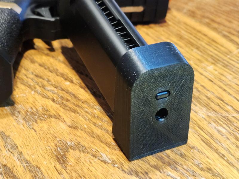 Airsoft EMG G19 Magazine to G17 frame Gap Filler