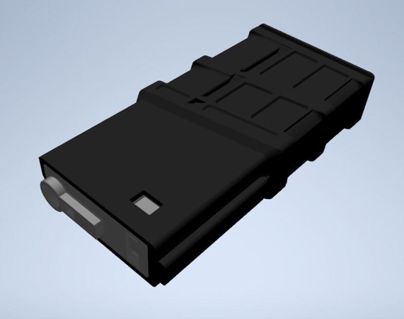 MCX Spear type mid-cap magazine airsoft v5