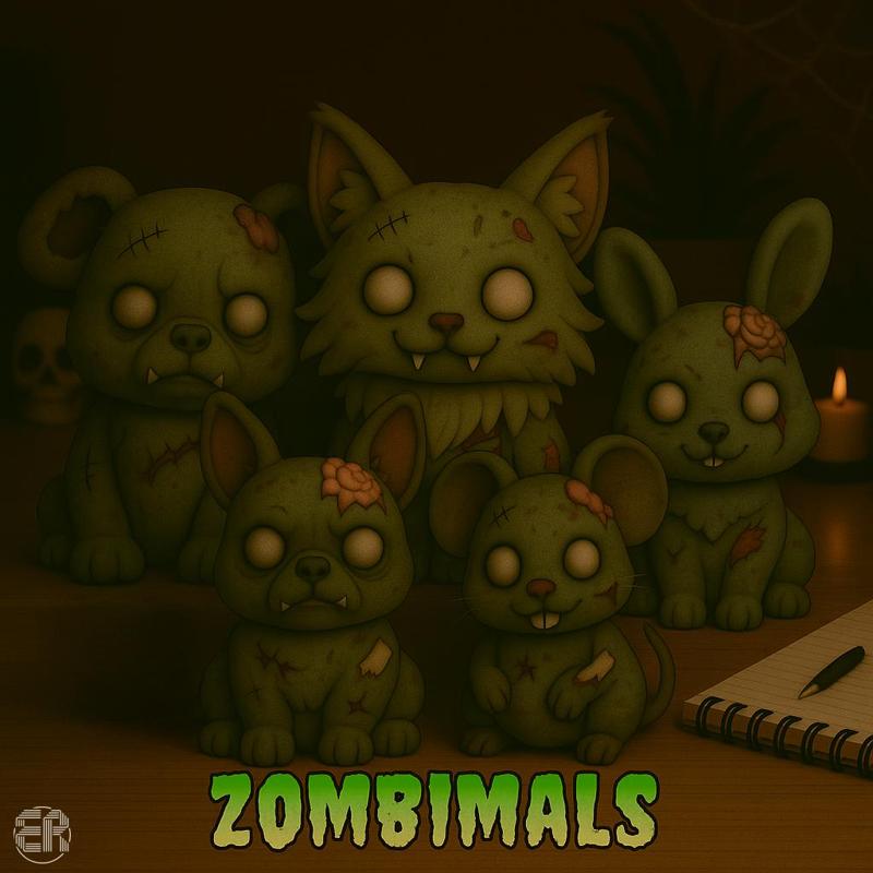 🐾 Undead Pets Bundle - Zombimals Collection 👻🐕🐈