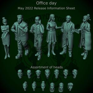 Patreon pack 11 - May 2022 - Office day