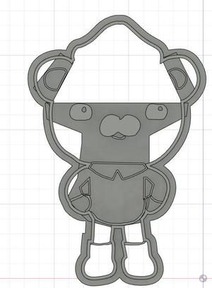 Octonauts Captain Barnacles Cookie Cutter