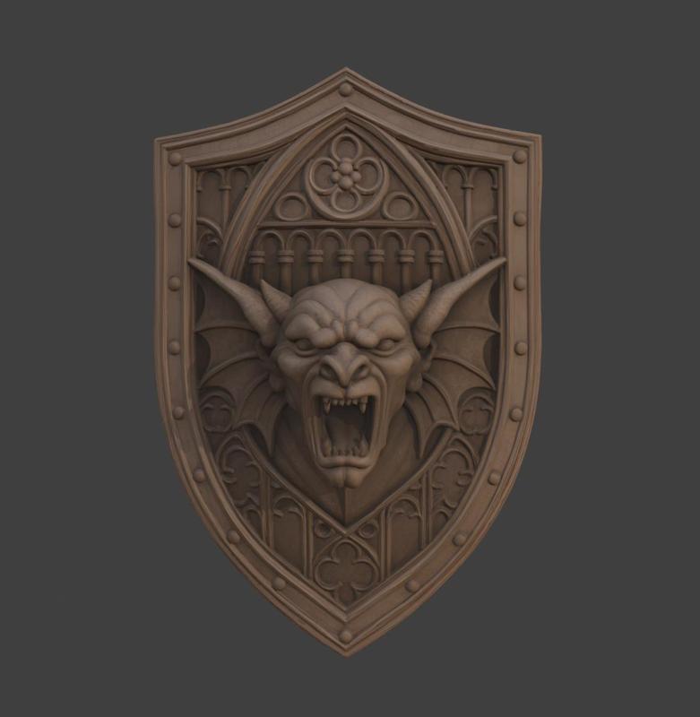 Gargoyle Tower Shield