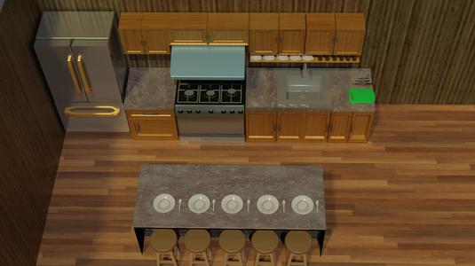 Kitchen (Integral kitchen)