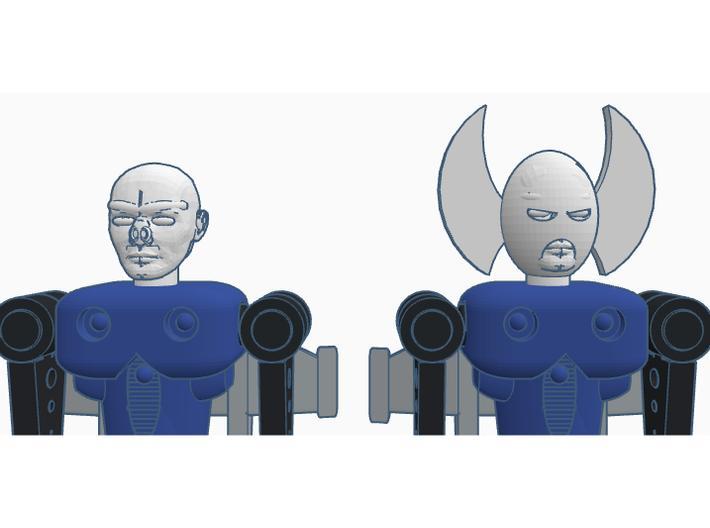 Acroyear II Shaitan Heads Micronauts