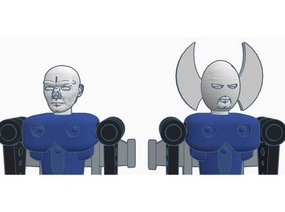 Acroyear II Shaitan Heads Micronauts