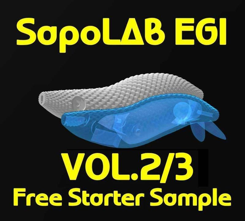 Free sample of SapoLAB EGI JIG LURES VOL.2&3&4  - (Free starter sample)