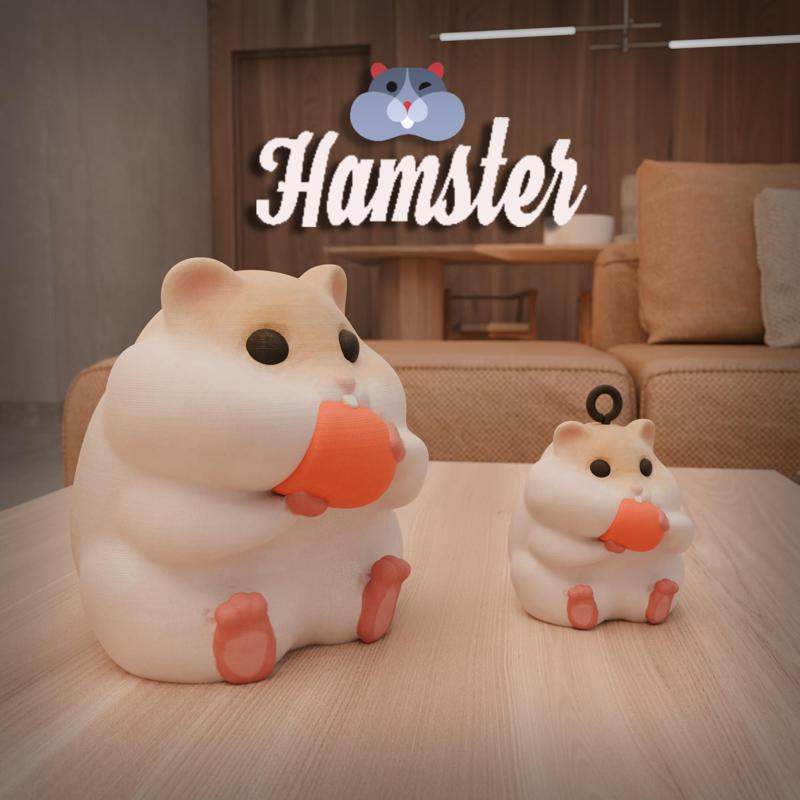 HAMSTER CUTE KEYCHAIN