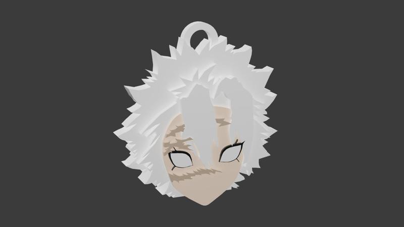 Sanemi Demon Slayer key ring