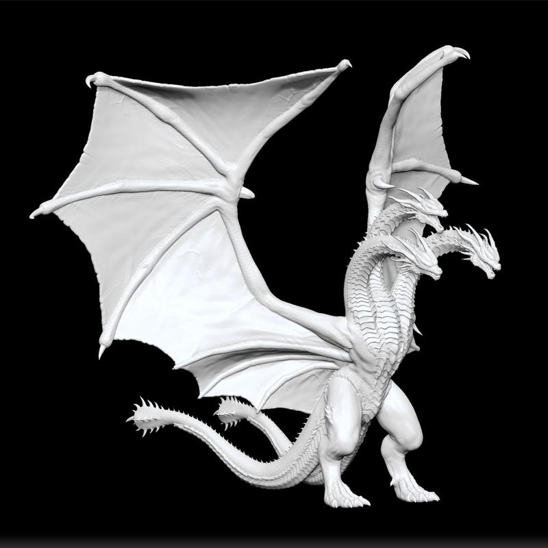 Ghidrah - King Ghidra - Monster Zero - The 10,000 Year Old Dragon - The King of Terror - The Gold King