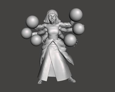 Susamaru Kimetsu No Yaiba 3D Model