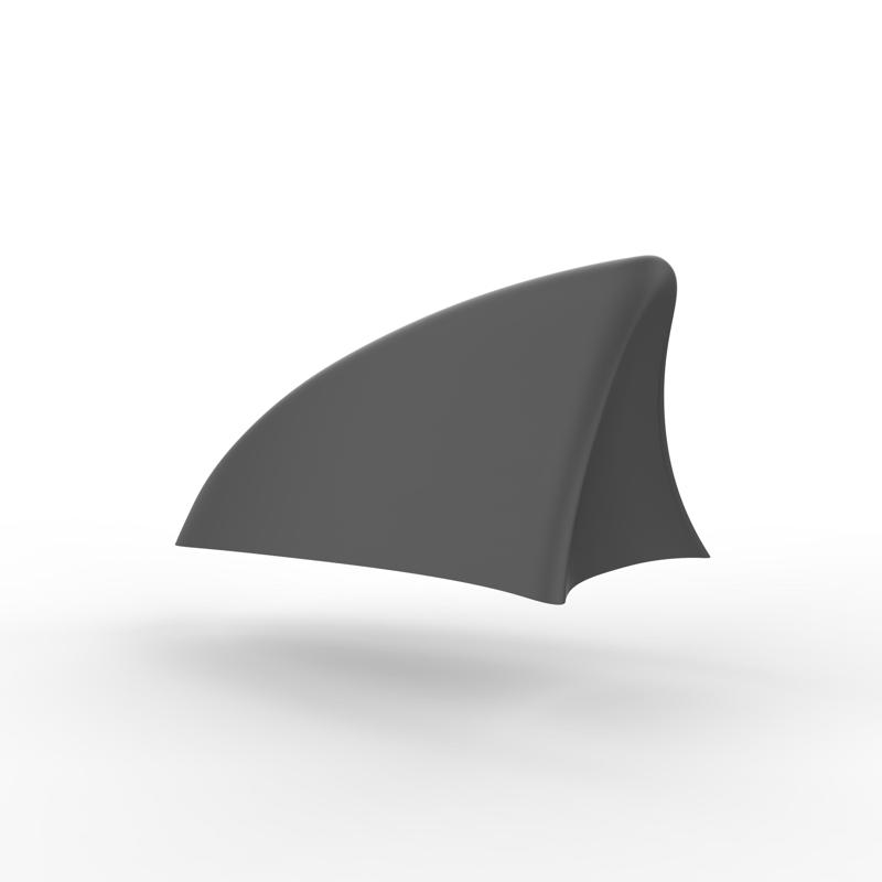 Shark fin antenna cover
