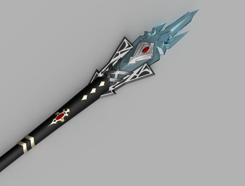 G'raha Tia's Scion Staff from Final Fantasy XIV