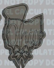 States with Bow Silicone Mold Housing - Ohio